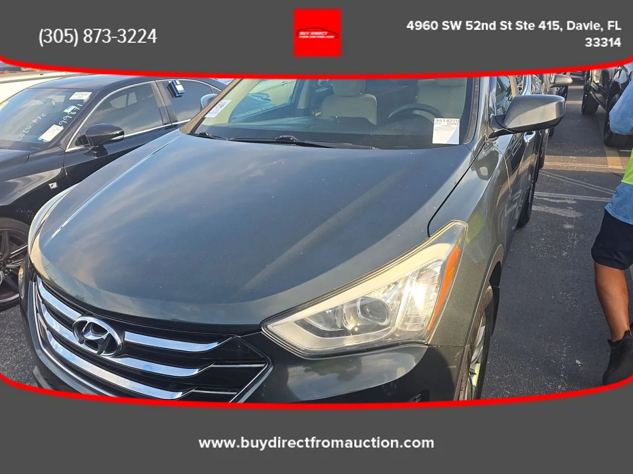 hyundai santa fe 2014 5XYZTDLB7EG177102 image hyundai santa fe 2014 5XYZTDLB7EG177102 image